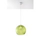 BALL lampa wisząca zielona Sollux lighting